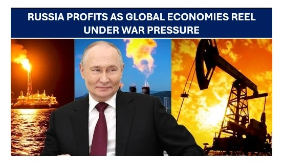 Russia profits as global economies reel