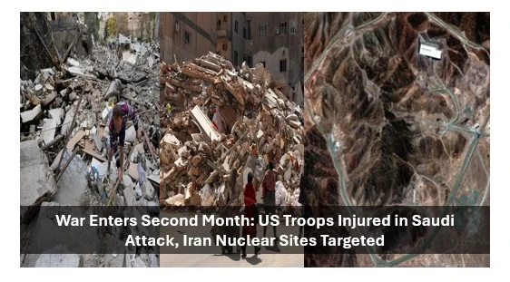 Us troops injured in saudi attack, iran nuclear sites targeted
