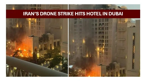Iran attacks a hotel in dubai