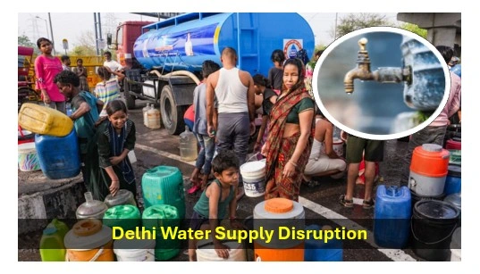 Delhi water cut alert