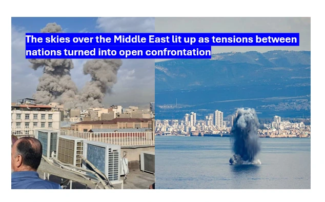 Middle east erupts