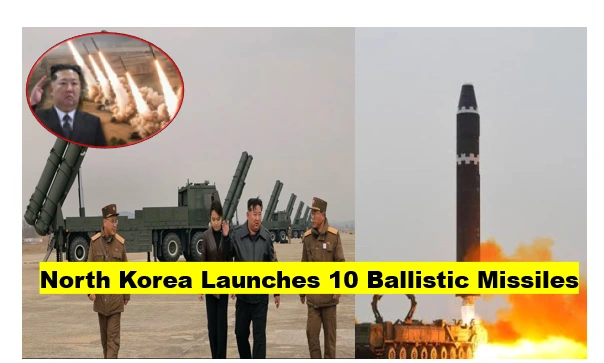 North korea launches multiple ballistic missiles