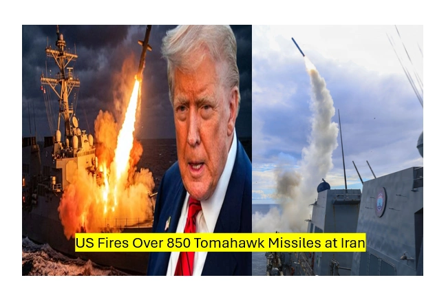 Us fires over 850 tomahawk missiles