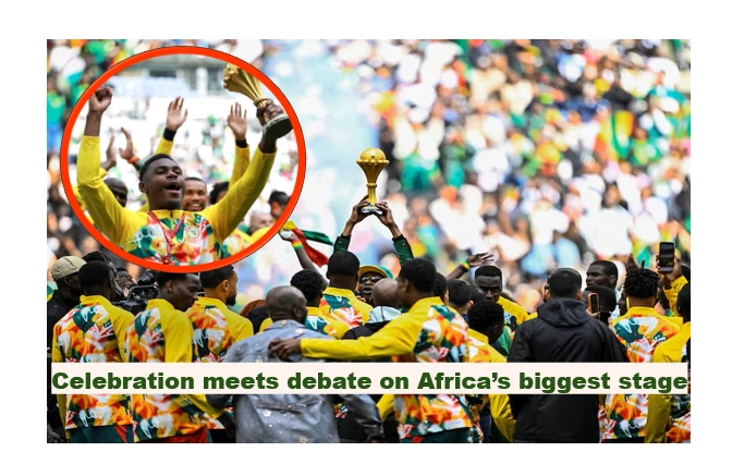 Senegal celebrates afcon glory
