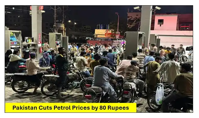 Pakistan Cuts Petrol Prices By 80 Rupees Amid War Driven Crisis 1 Pakistan cuts petrol prices by 80 rupees amid war driven crisis