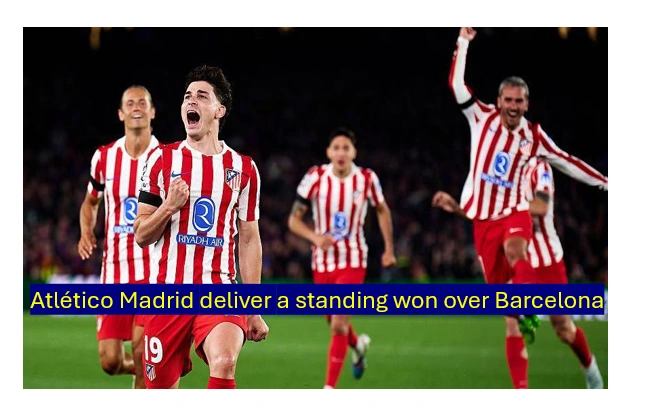 Atlético Madrid Stun Barcelona With An Easy Win In The Champions League Quarterfinal 1 Atlético madrid stun barcelona