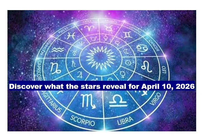 Astrological Forecast For Friday, April 10, 2026: Daily Horoscope 1 Astrological forecast