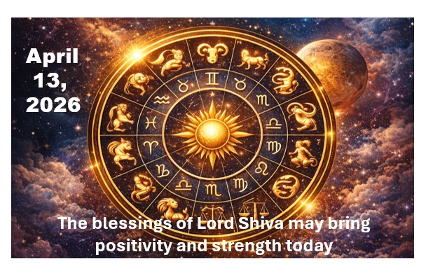 Astrological Forecast – Monday, April 13, 2026: Detailed Daily Horoscope For All 12 Zodiac Signs With The Blessings Of Lord Shiva 1 Astrological forecast – monday