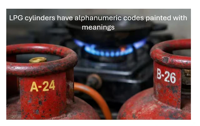 Lpg cylinder codes