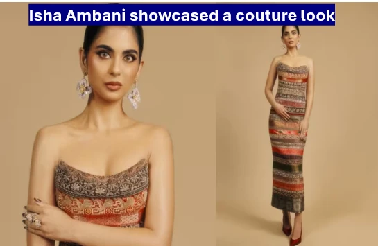 Isha ambani’s couture tribute