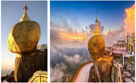 Burmese golden rock