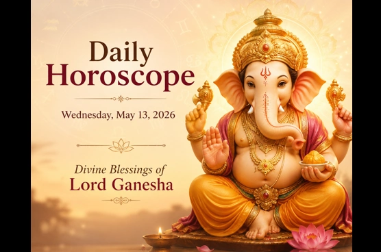 Daily Horoscope - Wednesday, May 13, 2026 : Divine Blessings Of Lord Ganesha 1 Daily horoscope