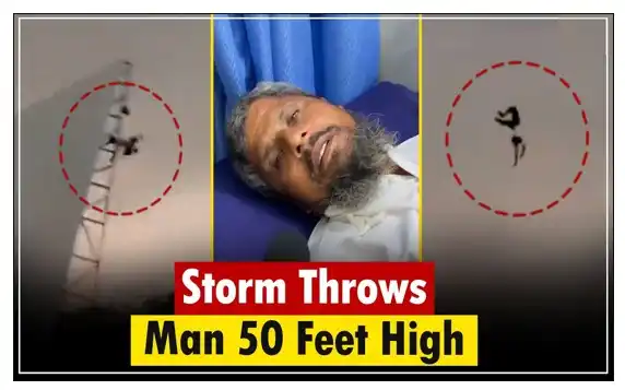 Man thrown 50 feet into air as deadly dust storm ravages uttar pradesh