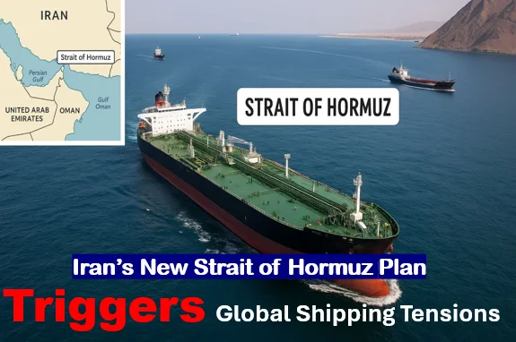 Iran’s New Strait Of Hormuz Plan Triggers Global Shipping Tensions 1 Iran’s new strait of hormuz