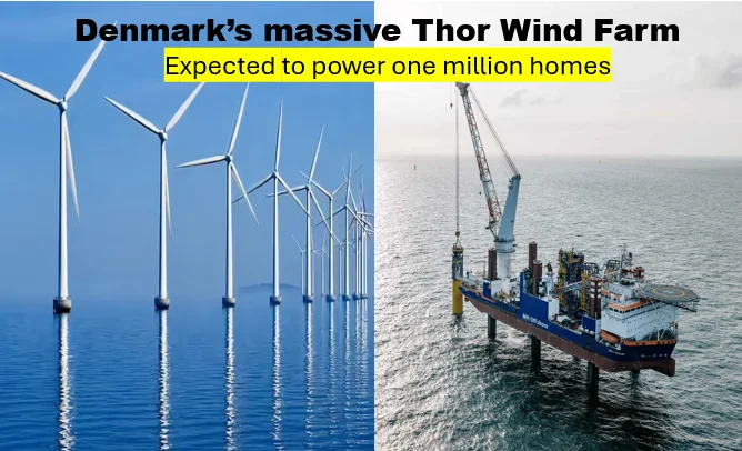 Denmark’s giant ‘thor’ wind farm