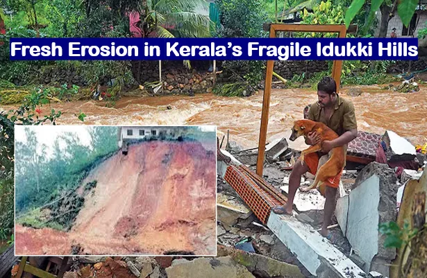Erosion in kerala’s idukki hills