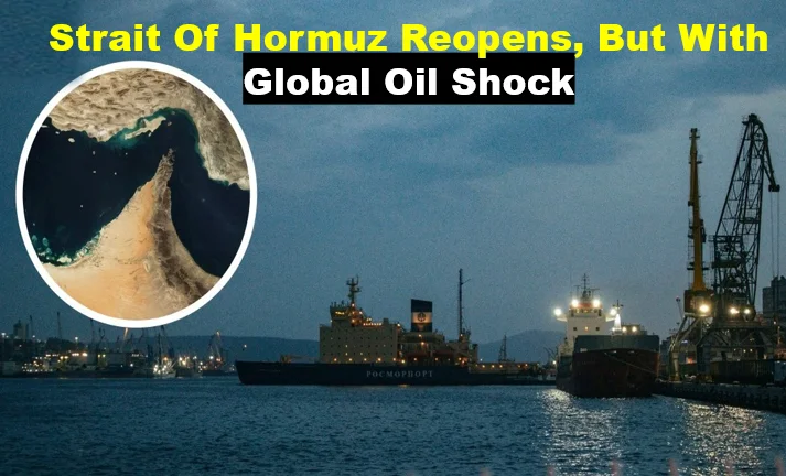 Strait of hormuz reopens