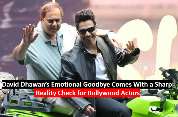 David dhawan’s emotional goodbye