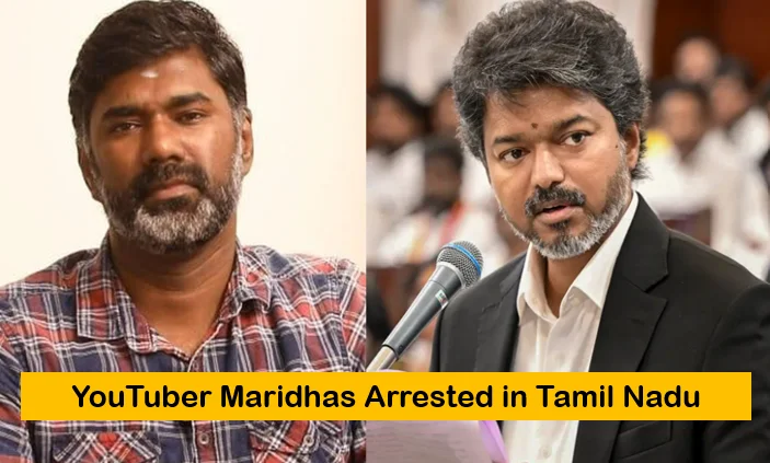 Youtuber Maridhas Arrested In Tamil Nadu: Detention Sparks Political Storm And Free Speech Debate 1 Youtuber maridhas arrested