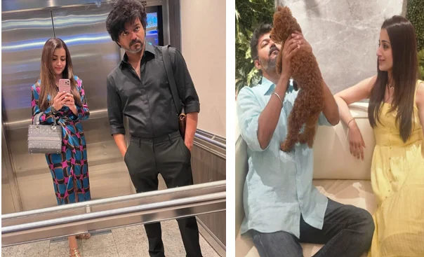 Vijay and trisha