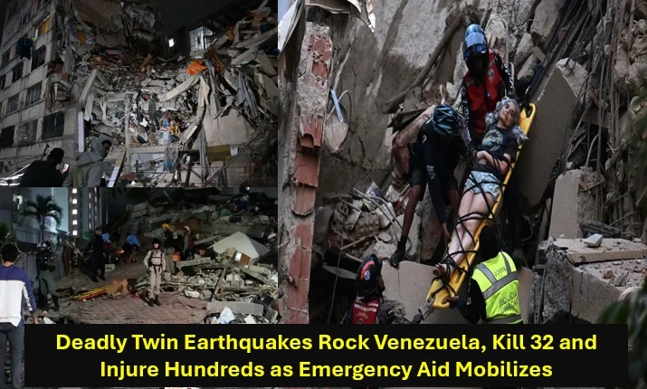 Deadly Twin Earthquakes Rock Venezuela