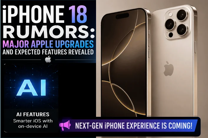 Iphone 18 Rumors: Major Apple Upgrades And Expected Features Revealed 1 Iphone 18 rumors