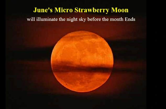 June’s micro strawberry moon
