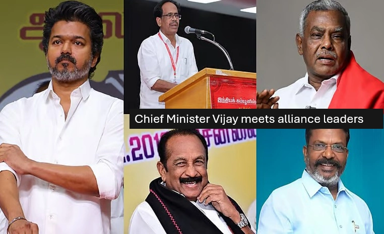 “Now Is The Right Time”: Why Chief Minister Vijay’s Meeting With Alliance Parties Is Drawing Political Attention 1 Vijay’s meeting with alliance parties
