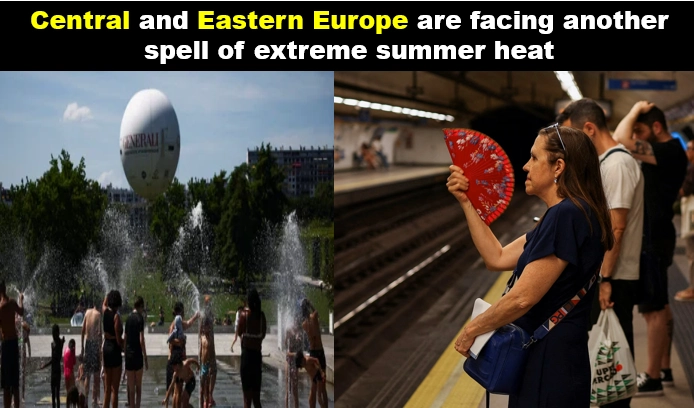 Central And Eastern Europe Braces For Continuing Heatwave With Temperatures Set To Reach 38C 1 Central and eastern europe braces