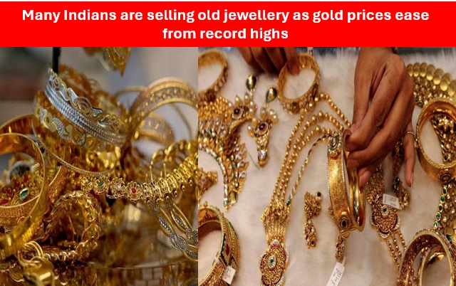 Indians Rush To Sell Old Jewellery As Gold Prices Slip From Record Highs 1 Indians rush to sell old jewellery