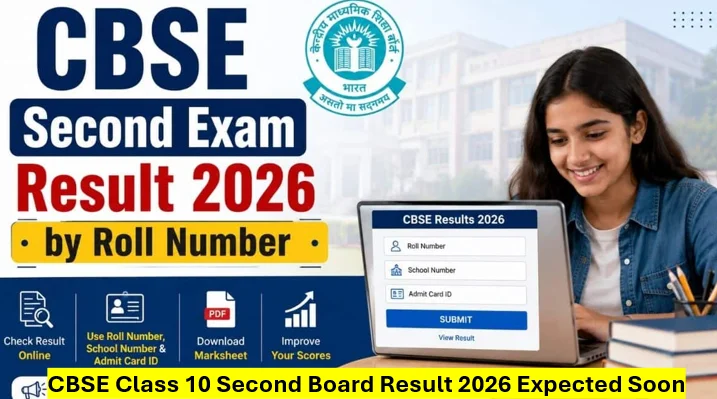 CBSE Class 10 Second Board Result 2026