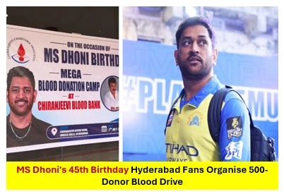 Ms dhoni's 45th birthday