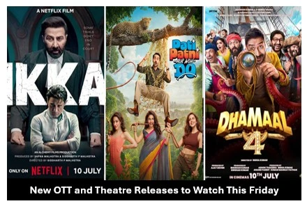 New OTT and Theatre Releases to Watch This Friday