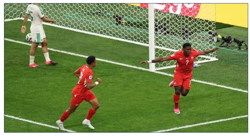Fifa World Cup 2026: Switzerland Beat Algeria 2-0 To Reach Round Of 16, Set Up Knockout Clash 2 Fifa world cup